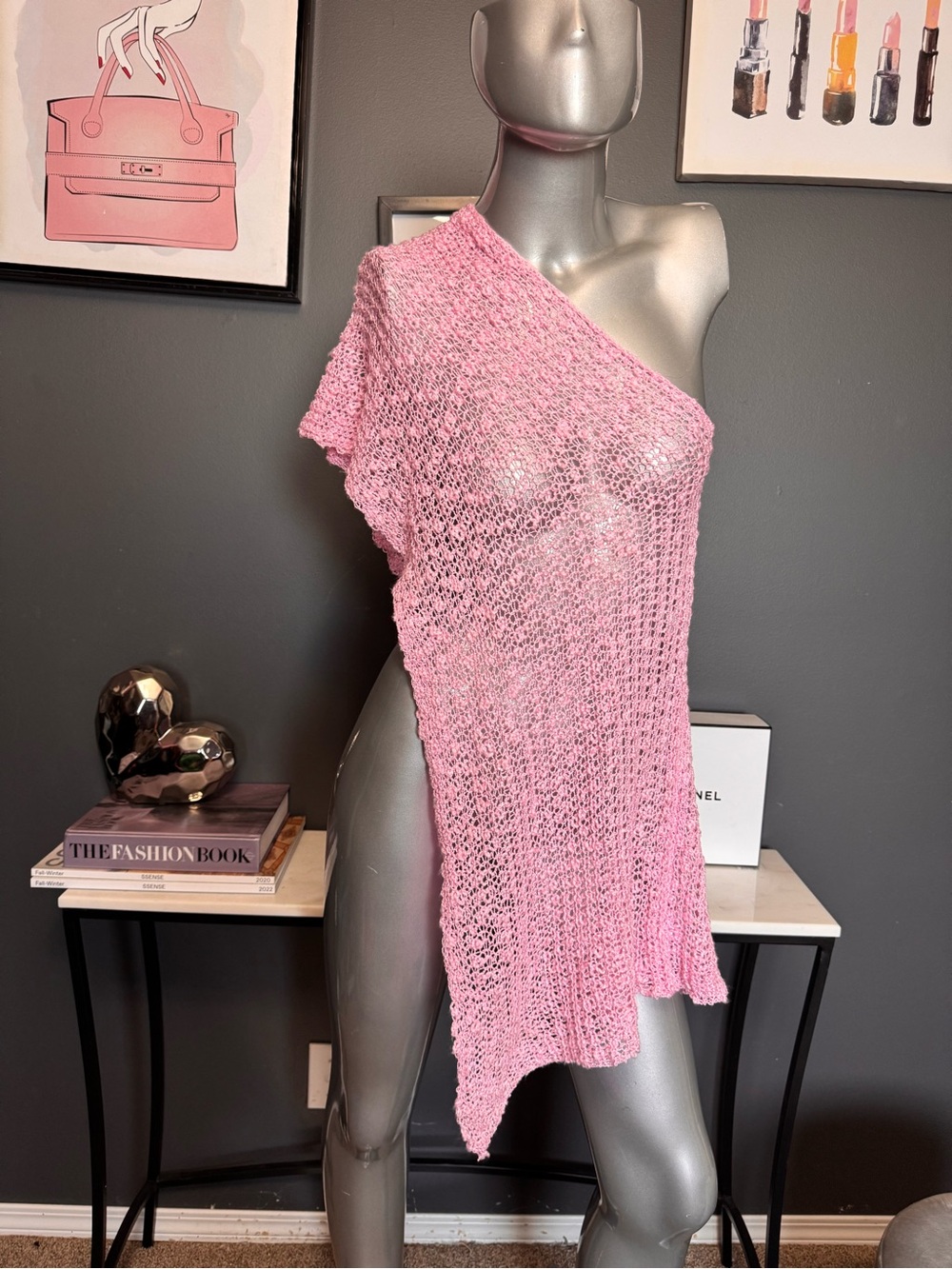 Princess Polly Beach Poncho In Pink - Picture 3 of 6
